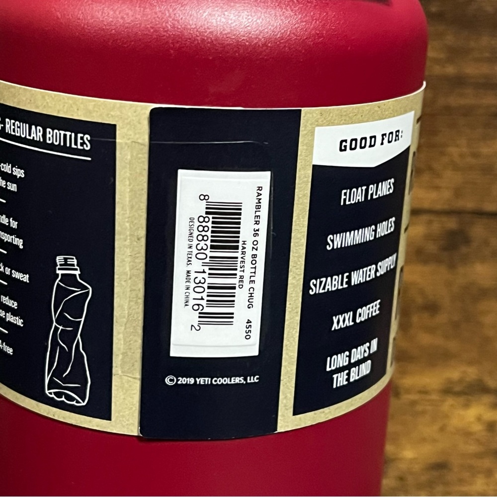 YETI Rambler HARVEST RED - Picture 4 of 5